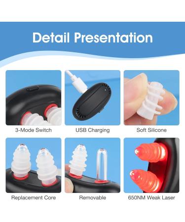 PLLYPE RespiRelief Red Light Nose Therapy Device Physiotherapy Nose Soother Red Light Therapy for Nose Nasal Therapy Device for Nasal Congestion Breathing Promote Rhinitis Relieve Rhinitis (1 - Buy Online on GoSupps.com