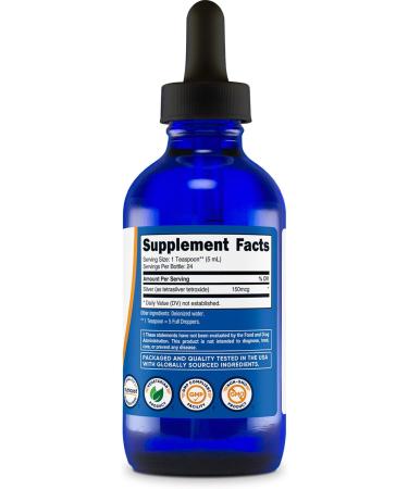 Nutricost Colloidal Silver 4oz - Cobalt Blue Glass Bottles Bio-Active Colloidal Silver Unflavored 4 Fl Oz (Pack of 1) - Buy Online on GoSupps.com