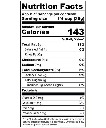 Raw Superfoods Trail Mix - The Works | Goji Berries, Golden Berries, Mulberries, Nuts & Seeds | 1.25lb Pack - Buy Online on GoSupps.com
