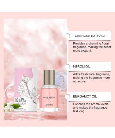 VEFSU Womens Perfume Elegant Lady's Long Lasting Fresh Natural Fragrance For Femininity 30ML (Pink One Size) 1 Fl Oz (Pack of 1) Pink - Buy Online on GoSupps.com