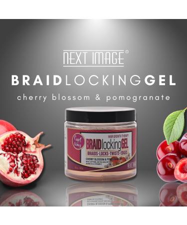 NEXT IMAGE Braid Locking Gel - Cherry Blossom & Pomegranate 16 oz | International Shipping Available - Buy Online on GoSupps.com