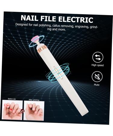 Housoutil 1 Set Nail Polisher Pedicure Kit Motor Kit Nail Gel Polish Kit Portable Nail Drill Manicure Tools Professional Drill for Nails Nail Kits Plastic Cordless White Nail File - Buy Online on GoSupps.com
