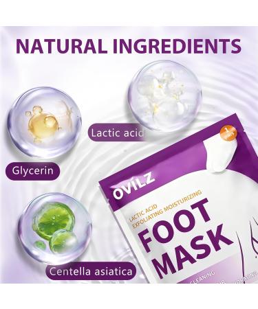 3 Paires Masque Soin Pied Masques Peeling hydratant Exfoliant masque Nourrissant pour Hommes et Femmes Soin des pieds pour Pieds Rugueux Secs les Peaux Mortes et S ches - Buy Online on GoSupps.com