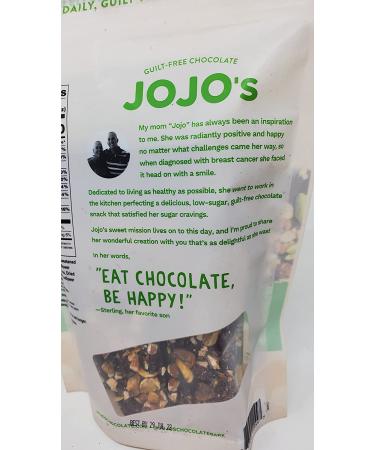 JoJo's Guilt-Free Chocolate Bars - 16.8 oz (1.05 lbs) | Delicious & Healthy Snack Option - Buy Online on GoSupps.com