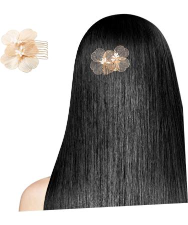 DOITOOL manual bride headdress Metal wild crystal bride plastic hair comb Miss the flowers Hair up girl headpieces for Hairpin alloy hair accessories hair accessories for women - Buy Online on GoSupps.com