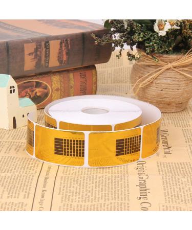 500 Self-Adhesive Nail Stencils for Gel & Nail Extensions | Golden Modeling Stencils - International Shipping - Buy Online on GoSupps.com