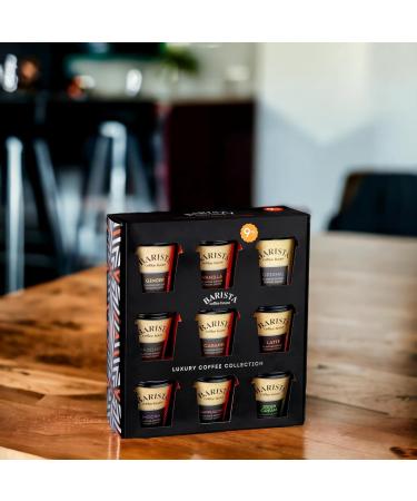 9Pk Mini Coffee Collection Takeout Cups Assorted Flavours Coffee Mix Set Gift - Luxury Mini Coffee Collection for Coffee Lovers - Buy Online on GoSupps.com