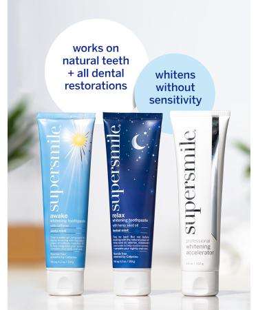 Supersmile Awake & Relax Teeth Whitening Kit - Brighten Your Smile Anywhere | International Shipping Available - Buy Online on GoSupps.com