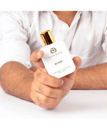 The Man Company Blanc Edt Perfume - Musk Citrusy & Aromatic Scent For Men| Premium Long-Lasting Fragrance Spray | Gift For Men Gift For Him - 50Ml - Buy Online on GoSupps.com