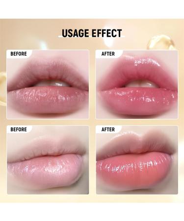 Flower Shape Color Changing Lipstick Crystal Jelly Color Changing Lipstick Temperature Changing Lip Balm Long Lasting Nourishing Moisturizing Balm - Buy Online on GoSupps.com