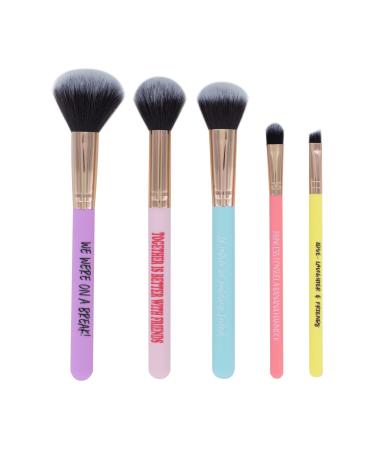 Friends TV Show Makeup Brush Gift Set with Five Beauty Brushes Officially Licensed Merchandise
