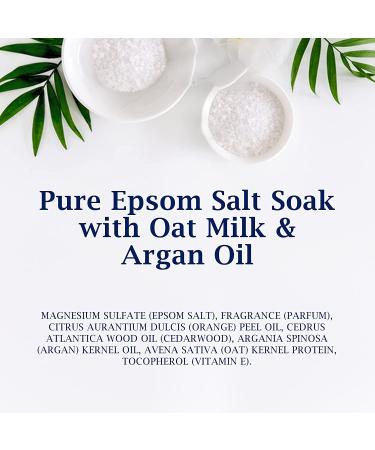 Dr Teal's Pure Epsom Salt Soothe & Comfort 3lbs - Oat Milk & Argan Oil - Buy Online on GoSupps.com