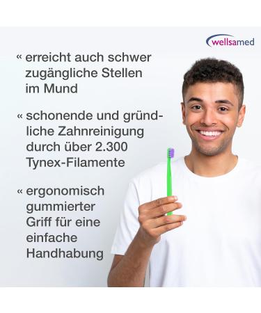 Buy Wellsamed Ultrasoft Manual Toothbrush for Sensitive Teeth - 24 Pack | International Shipping Available - Buy Online on GoSupps.com