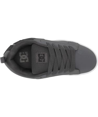 DC Men's Court Graffik Skate Shoe 44.5 EU - Dark Grey Black White | Buy Internationally - Stylish & Comfortable - Buy Online on GoSupps.com