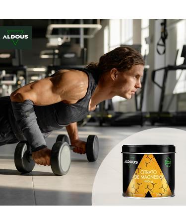 Magnesium Citrate | 250 Capsules | Elemental Magnesium 220mg | Highly Bioavailable Magnesium | Fatigue & Fatigue | Bone & Joints Muscle | Made in Europe - Buy Online on GoSupps.com