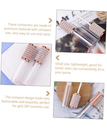  Beavorty Beavorty 5 Pcs Empty Lip Gloss Tubes DIY Lipstick Tubes Lip Gloss DIY Bottles - Buy Online on GoSupps.com