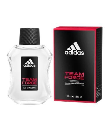 adidas Team Force Eau De Toilette Spray for Men 3.4 fl oz (Pack of 2) Eau De Toilette 3.4 Fl Oz (Pack of 2) - Buy Online on GoSupps.com