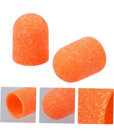 FRCOLOR Nail Polisher Sand Cap Grinder Electric Nail Drill Head electric nail file replacement heads Replacement Nail Drill Bits electric da sander manicure acrylic Grinding wheel - Buy Online on GoSupps.com