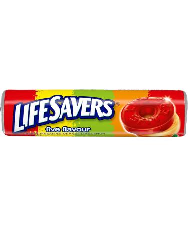 Life Savers Five Flavour Roll 32gm 20 Count - Buy Online on GoSupps.com