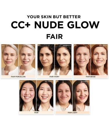 IT Cosmetics Your Skin But Better CC+ and Nude Glow Lightweight Medium Coverage Foundation and Glow Serum - Buy Online on GoSupps.com