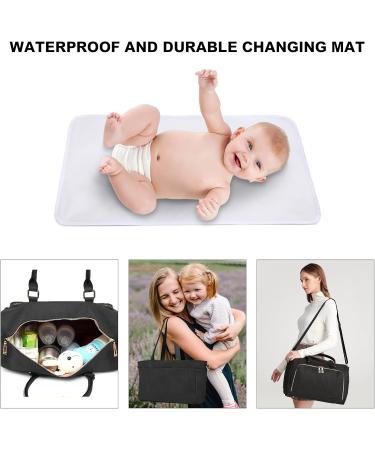 Buy Miss Lulu LT6638 BK Baby Changing Bag | Stylish Black Diaper Bag | International Shipping Available - Buy Online on GoSupps.com