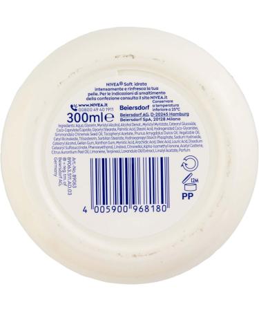 Beiersdorf NIVEA Soft multifunctional cream 1 x 300 ml moisturizing and refreshing cream for face body and hands quickly absorbed enriched with vitamin E and jojoba oil - Buy Online on GoSupps.com