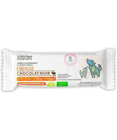  La fabrique des mamans The Moms' Factory - Pregnancy & Breastfeeding - Organic Cereal Energy Bar with Superfoods for Expectant & New Mothers - Fiber Source Snack - Chocolate/Refill Pack of 20 Bars - Buy Online on GoSupps.com