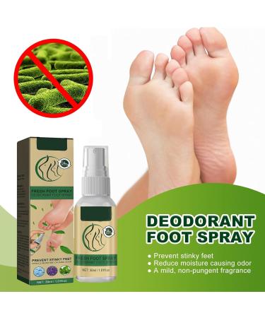 Sweaty Feet Foot Spray Foot Spray Anti sweat spray Foot Spray Odor Eliminators Spray Effectively Eliminate Foot Odor Anti Foot Odor Fast Deodorization - Keep Freshes & Dry for a Long Time 30ml - Buy Online on GoSupps.com