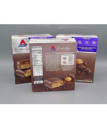 Atkins Endulge Bar 5-Pack - Chocolate Caramel Flavor - 1.2 oz Bars - Buy Online on GoSupps.com