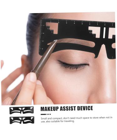 Beavorty 4 pcs Extension Drawing Microblading Measure Rulers Practical Location Tools Kit Supplies DIY 1 count (Pack of 1) Blackx2pcs - Buy Online on GoSupps.com