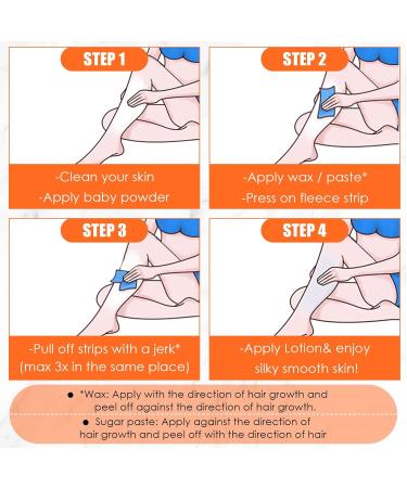 400Pcs Wax Strips Paper Eyebrow Wax Strip Paper Leg Wax Strips Paper Non Woven Wax Strips Facial and Body Hair Removal Waxing Strips Epilating Wax Strip Paper for Bikini Arms Legs Underarm Hair - Buy Online on GoSupps.com