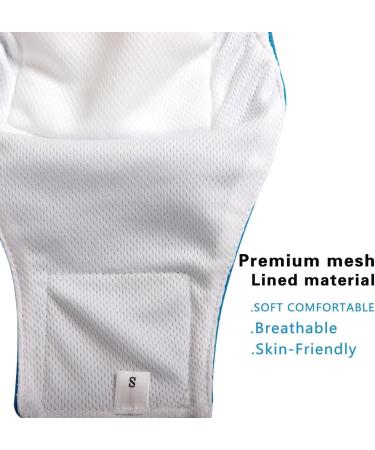 JoyDaog Jean Belly Bands for Small Dogs - Reusable Diapers XS (7-9 Waist) - 3 Pack - Buy Online on GoSupps.com