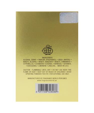 Fragrance World Maison Barakkat Amber Eve for Unisex - 3.4 oz EDP Spray - Buy Online on GoSupps.com
