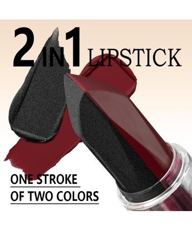  G n rique Matte lipstick for women matte lip gloss | Multifunctional lip tint | Non-sticky lip gloss dual-color tinted lip tint moisturizing lip gloss for - Buy Online on GoSupps.com