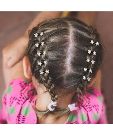 ANBALA 65pcs Mini Hair Claw Clips | No-Slip Grip Jaw Clips | Rhinestone & Glitter Teeth Clips | Metal Clamps Mix Colored Flower Hair Accessories for Women & Girls - Buy Online on GoSupps.com