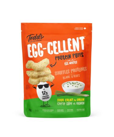 TODD'S PROTEIN CRISPS Sour Cream & Onion 70 Grams