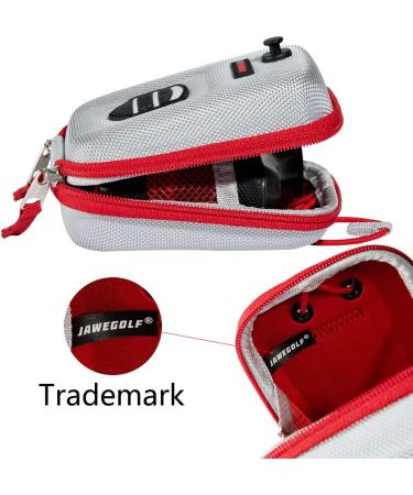 Hard Shell Golf Rangefinder Case - Compatible with Bushnell V2 V3 V4 V5 Pro X2 Pro XE - Silver - Buy Online on GoSupps.com