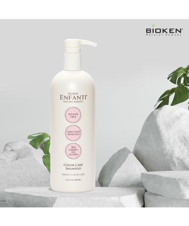 Enfanti Color Care Shampoo 32 oz | Sulfate Free Moisturizing & Revitalizing Treatment for Color-Treated Hair - Buy Online on GoSupps.com