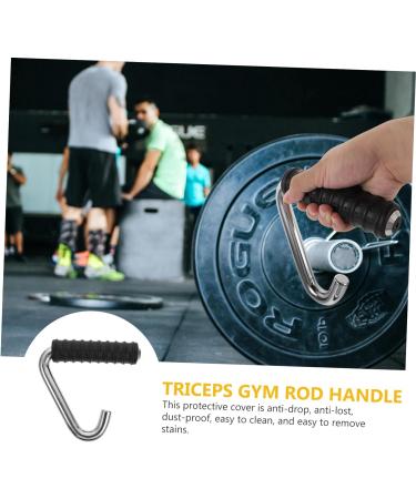BRIGHTFUFU 1pc Hook Handle Accessories Pull up Handles Strength Training Handle Cable Attachments Triceps Gym Rod Handle Fitness Supplies Fitness Handle Heavy Fitness Equipments - Buy Online on GoSupps.com