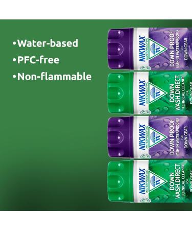 Nikwax Downwash - Clean & Impregnate Down Clothing & Gear | 2 x 300ml - International Shipping Available - Buy Online on GoSupps.com