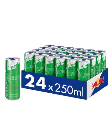 Red Bull Energy Drink Green Edition - 24 Palette can - drinks with cactus fruit taste one -way (24 x 250 ml) cactus fruit 250 ml (24 Pack)