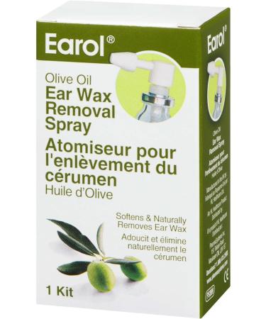 Ear Wax Remover Spray - Olive Oil 10ml | Naturally Softens & Removes Ear Wax | Earol Ear Care - Buy Online on GoSupps.com
