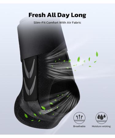 Buy Ankle Brace for Sprains - Quick Lace-Up Support with Soft Pads for Men & Women | Breathable Stabilizer for Basketball & Running - XS Size (10-11in - Buy Online on GoSupps.com