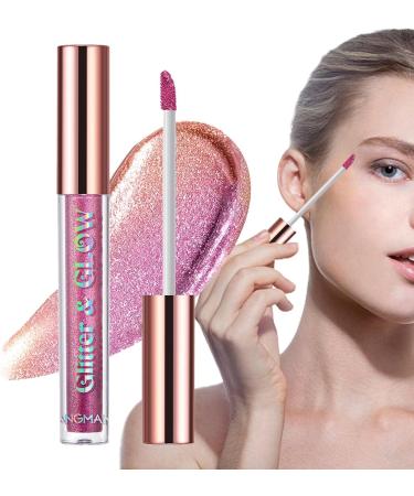 Eyeshadow | Chameleon Gel Eyeshadow Liquid High Pigments Gloss Sparkling Shimmer Glow Eye Shadow Shiny Makeup Sritob 04# - Buy Online on GoSupps.com