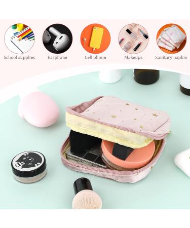 Vin Beauty Menstrual Cup Pouch & Pad Storage Bag - Portable Sanitary Napkin Organizer for Women & Teen Girls - Buy Online on GoSupps.com
