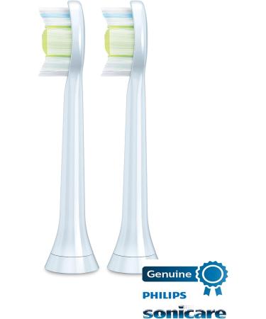 Philips Sonicare DiamondClean HX6062/64 Genuine White Toothbrush Heads - 2 Pack - Buy Online on GoSupps.com