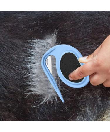Pet Open Knot Comb Hair Removal Comb for Dogs Cat Detangler Fur Trimming Dematting Deshedding Brush Grooming Tool For matted Long Hair Curly Pet - Buy Online on GoSupps.com