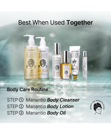 ROOTON Manantio Women s Vegan Body Cleanser Premium Body Wash for Smooth Texture Firmness & Hydration Improves Skin Elasticity and Moisture Balance 300ml / 10.14 fl oz - Buy Online on GoSupps.com