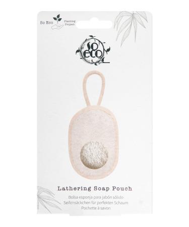 So Eco Lathering Soap Pouch 80 40 035 White