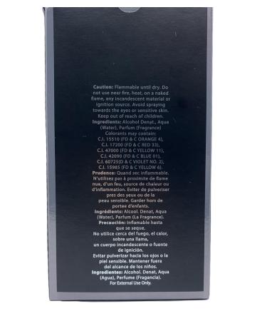 Aquarius Black Men's Cologne 3.4 Fl. Oz. Eau de Toilette Spray - Buy Online on GoSupps.com